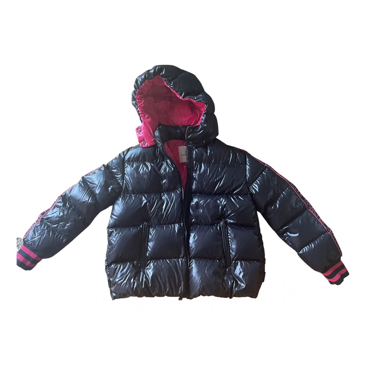 Classic jacket Moncler Black size 14 